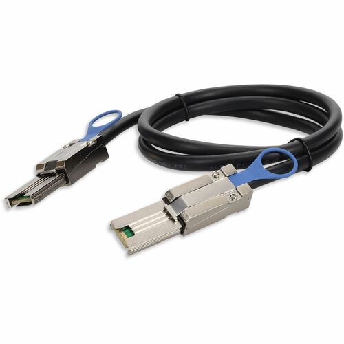 AddOn 1.00m (3.28.ft) SFF-8088 Male to SFF-8088 Male Black Mini-SAS Cable - 3.3 ft Mini-SAS Data Transfer Cable - First End: 1 x SFF-8088 Mini-SAS - Male - Second End: 1 x SFF-8088 Mini-SAS - Male - Black