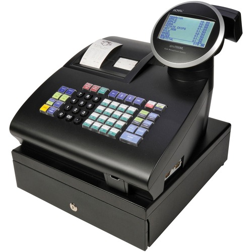 Royal Alpha 7000ML Cash Register - 10000 PLUs - 40 Clerks - 200 Departments - Thermal Printing