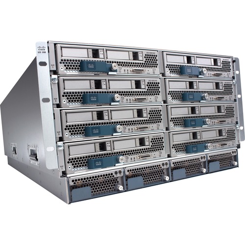 Cisco UCS Mini Blade Server Chassis - Rack-mountable - 6U - 8 x Fan(s) Installed - 4 x 2500 W