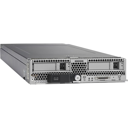 Cisco B200 M4 Blade Server - 2 x Intel Xeon E5-2660 v3 2.60 GHz - 256 GB RAM - Serial Attached SCSI (SAS), Serial ATA Controller - 2 Processor Support - 1.50 TB RAM Support - 0, 1 RAID Levels - Matrox G200e Up to 8 MB Graphic Card - 10 Gigabit Ethernet