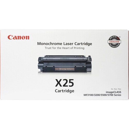 Canon Cartridge X25 Original Toner - Laser - 2500 Pages - Black - 1 Each