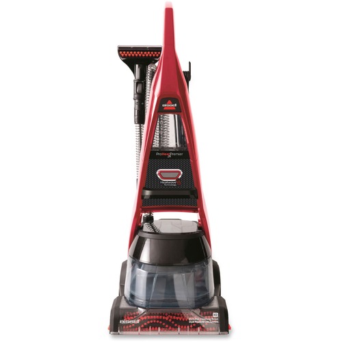BISSELL ProHeat 2X Premier Multi-Surface Deep Cleaner 47A2D - 4.73 L Water Tank Capacity - Rotating Brush, Nozzle, Hose, DirtLifter PowerBrush, Floor Tool, Crevice Tool - Carpet, Bare Floor - 22 ft Cable Length - Red Berends - Brushes & Dusters - BIS22100
