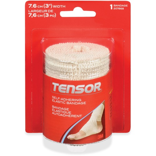 Tensor Self-Adhering Elastic Bandage - 3" (76.20 mm) - 1Each - Beige = MMM207868