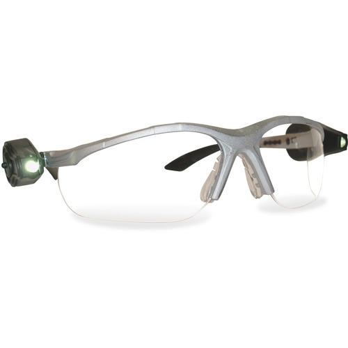 3M Light Vision II LED Safety Eyewear - Recommended for: Eye, Welding - Built-in LED, Lightweight, Comfortable, Anti-fog - Eye, Debris Protection - 1 Each