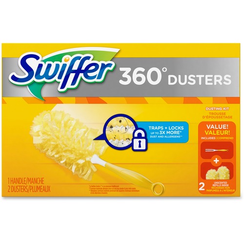Swiffer 360-degree Duster Kit - Flexible - 1 / Kit - Purple