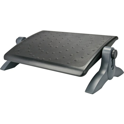 ERGO DELUXE FOOTREST W/ RUBBER PADDING 3 HT ADJUSTMENTS - Rubber