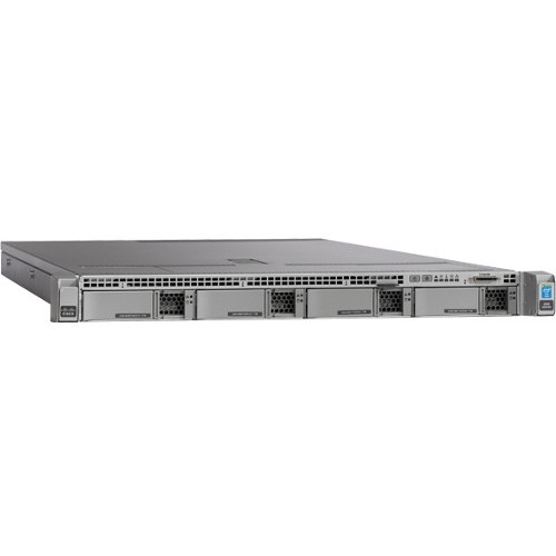Cisco C220 M4 1U Rack Server - 2 x Intel Xeon E5-2609 v3 1.90 GHz - 64 GB RAM - Serial ATA/600 Controller - 2 Processor Support - 1.50 TB RAM Support - 0, 1, 10 RAID Levels - Matrox G200e Up to 8 MB Graphic Card - Gigabit Ethernet