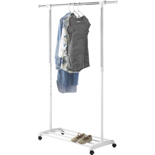 Whitmor Deluxe Garment Rack - 41.4" Height - Steel