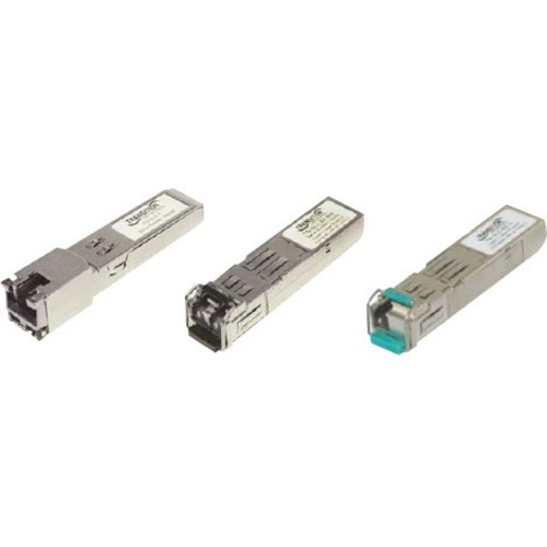 Transition Networks SFP Module - For Optical Network, Data Networking - 1 x LC 100Base-FX Network - Optical Fiber - Single-mode - Fast Ethernet - 100Base-FX - Hot-pluggable