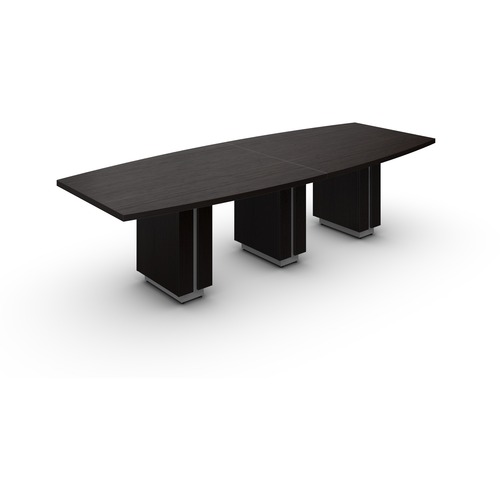 Global Zira Z48120BE Conference Table - 120" x 48" x 29.5" , 1.5" Table Top - Finish: Dark Espresso - Meeting & Conference Room Tables - GLBZ48120BEDES