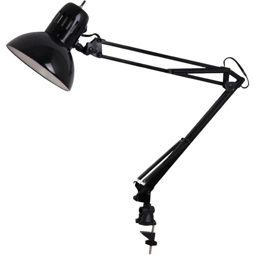 Vision Clamp-on Lamp - 7 W LED Bulb - Black - Swivel Arm, Adjustable