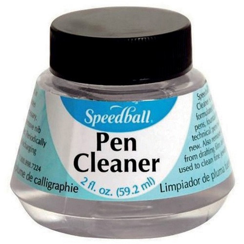 Speedball Pen Cleaner - Liquid - 2 fl oz (0.1 quart) - 56.7 g - 1 Each - Multipurpose Cleaners - SBA03159