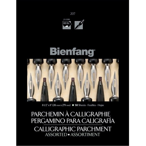 Bienfang Chart Paper - 50 Sheets - 60 lb Basis Weight - 11" (279.40 mm) x 8.50" (215.90 mm) - Assorted Paper - Acid-free - 1Each
