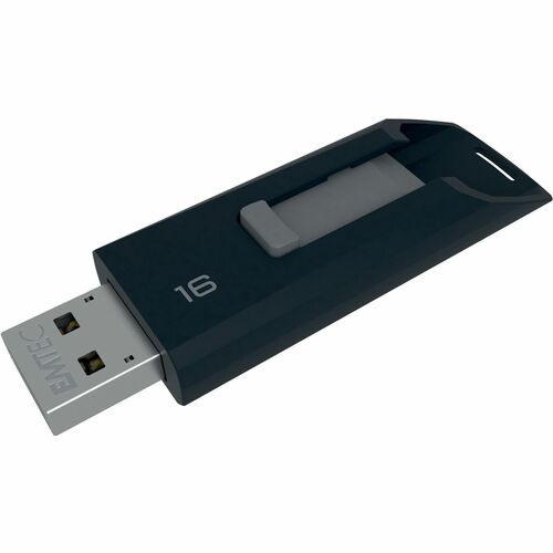 EMTEC 16 GB - USB 2.0 - 15 MB/s Read Speed - 8 MB/s Write Speed - 1 / Pack - USB Drives - EMTECMMD16GC452