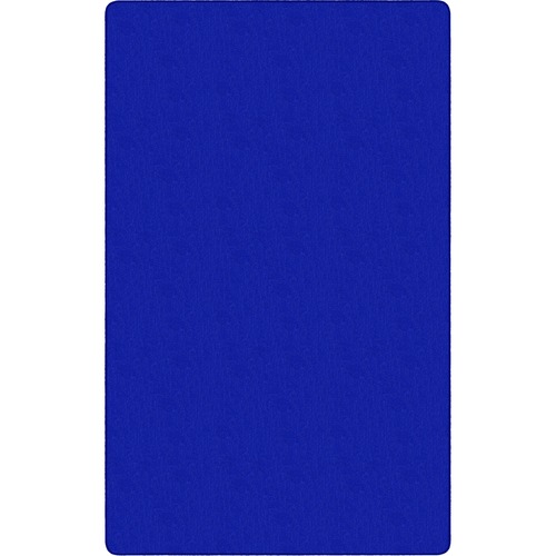 Flagship Carpets Classic Solid Color 9' Rectangle Rug - Floor Rug - Classic, Traditional - 108" Length x 72" Width - Rectangle - Royal Blue - Nylon