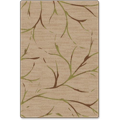 Flagship Carpets Natural/Sage Moreland Design Rug - 12 ft Length x 99.60" Width - Natural Sage - Nylon