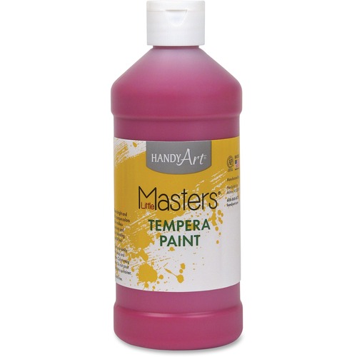 Handy Art 16 oz. Little Masters Tempera Paint - 1 Color(s) - Magenta - 16 fl oz - 1 Each