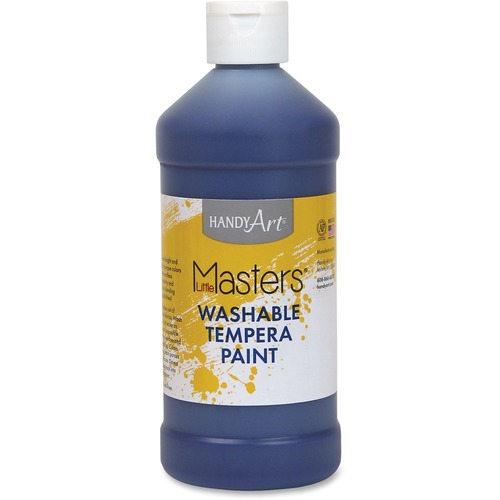 Handy Art 16 oz. Little Masters Washable Tempera Paint - 1 Color(s) - Violet - 16 fl oz - Washable - 1 Each