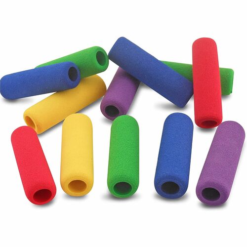 The Pencil Grip Soft Foam Grips - Soft Foam - Assorted - 12 / Pack