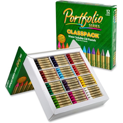 Picture of Crayola Water Soluble Oil Pastels Classpack