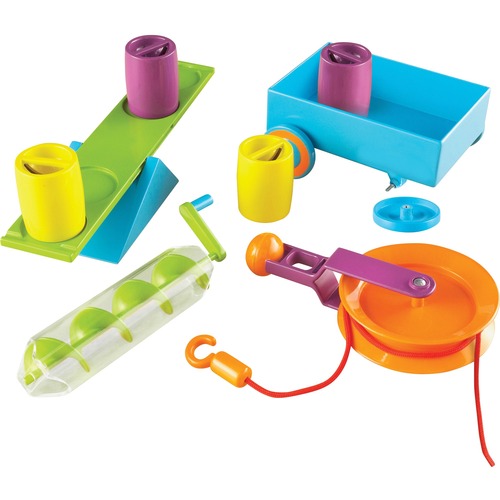 Learning Resources Simple Machines Set - Skill Learning: Mathematics, Science, Physics, Problem Solving - 5-9 Year - Assorted
