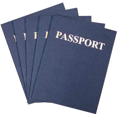 Hygloss Kids Craft Blank Passport Books - Theme/Subject: Learning - 24 Pieces - 24 / Pack