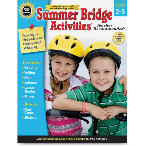 Summer Bridge Grade 2-3 Activities Workbook Activity Printed Book Printed Book - 160 Pages - Carson-Dellosa Publishing Publication - Book - Grade 2-3
