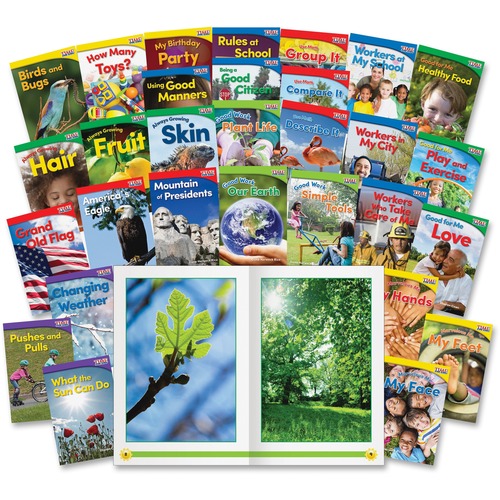 Shell Education Education TIME For Kids Kindergarten Text Set Printed Book - Shell Educational Publishing Publication - Book - Grade K