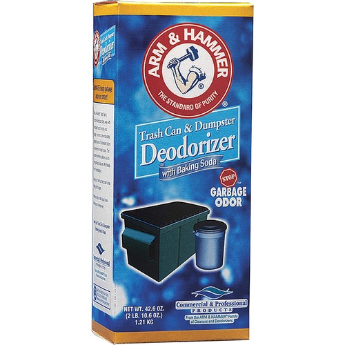Arm & Hammer Trash Can Deodorizer - Ready-To-Use Powder - 42.60 oz (2.66 lb) - Original Scent - 1 Each