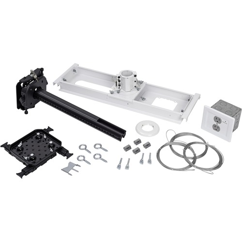 Chief SYSAUBP2 Ceiling Mount for Projector - Black - 35 lb Load Capacity - 1