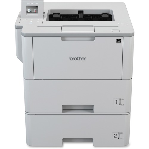 Brother HL-L6400DWT Laser Printer - Monochrome - Duplex - Laser Printer - 1200 x 1200 dpi Print - 52 ppm Mono Print - 1.8" TouchScreen - Wireless LAN - USB 2.0