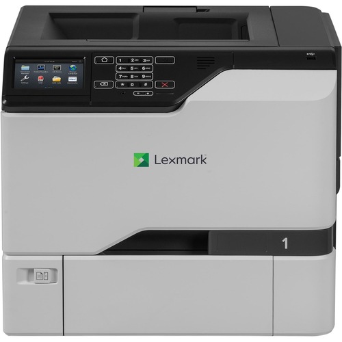 Lexmark CS720de Desktop Laser Printer - Color - 40 ppm Mono / 40 ppm Color - 2400 x 600 dpi Print - Automatic Duplex Print - 650 Sheets Input - Ethernet - 120000 Pages Duty Cycle - Plain Paper Print - USB