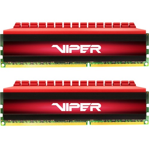 Patriot Memory Viper 4 Series DDR4 32GB (2 x 16GB) 3200MHz Kit - 32 GB (2 x 16GB) - DDR4-3200/PC4-25600 DDR4 SDRAM - 3200 MHz - CL16 - 1.35 V - Retail - Non-ECC - Unbuffered - 288-pin - DIMM - Lifetime Warranty