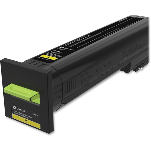 Lexmark Unison Original Toner Cartridge - Laser - High Yield - 22000 Pages - Yellow - 1 Each - Laser Toner Cartridges - LEX72K1XY0