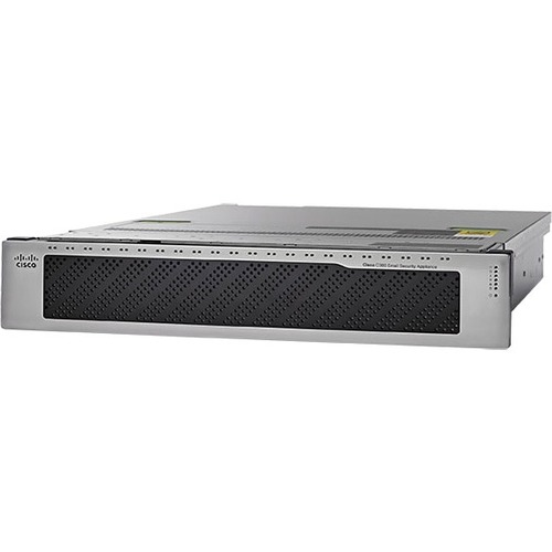 Cisco SMA M190 Security Management Appliance with Software - 2 Port - 10/100/1000Base-T - Gigabit Ethernet - 2 x RJ-45 - 1U - Rack-mountable