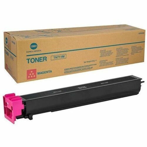 Konica Minolta TN-711M Original Laser Toner Cartridge - Magenta - 1 Pack - 31500 Pages