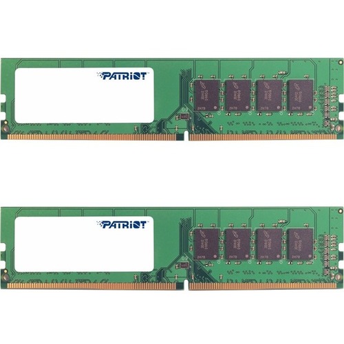 Patriot Memory Signature 32GB (2 x 16GB) DDR4 SDRAM Memory Kit - For Desktop PC - 32 GB (2 x 16GB) - DDR4-2133/PC4-17000 DDR4 SDRAM - 2133 MHz - CL15 - 1.20 V - Non-ECC - Unbuffered - 288-pin - DIMM - Lifetime Warranty