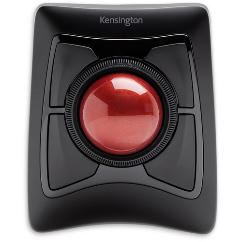 Kensington Expert Mouse® Wireless Trackball - DiamondEye - Wireless - Bluetooth/Radio Frequency - Black - 1 Pack - USB - Scroll Ring - 4 Button(s) - Symmetrical