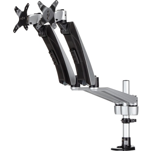 StarTech.com Desk Mount Dual Monitor Arm, Full Motion, Premium Dual Monitor Mount for up to 30"(19.8lb/9kg) VESA Mount Monitors, Tool-less - Save space and work in comfort with this premium desk mount dual monitor arm - Mount two displays up to 30" horizo