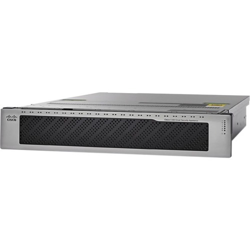 Cisco ESA C690 Email Security Appliance with Software - 6 Port - 10/100/1000Base-T - Gigabit Ethernet - 6 x RJ-45 - 2U - Rack-mountable