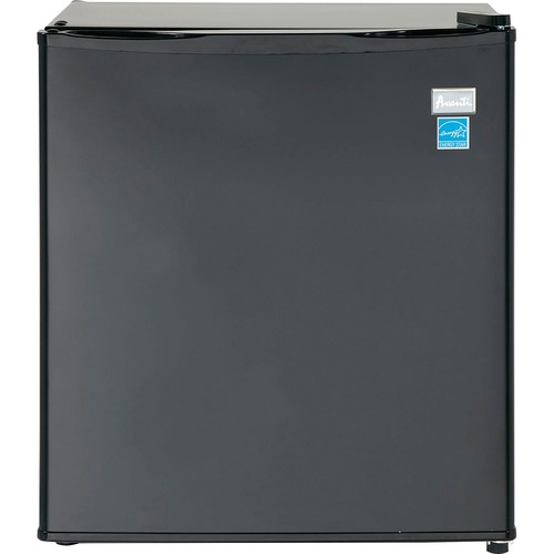 Avanti AR17T1B 1.70 Cubic Foot Refrigerator - 1.70 ft³ - Auto-defrost - Reversible - 1.70 ft³ Net Refrigerator Capacity - Black