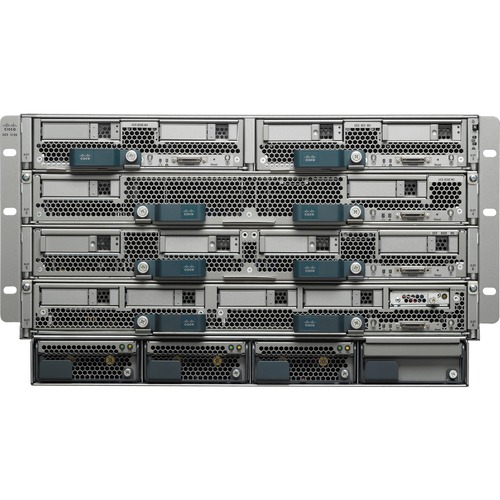 Cisco UCS 5108 Blade Server Chassis - Rack-mountable - 6U - 0 - 8 x Fan(s) Supported