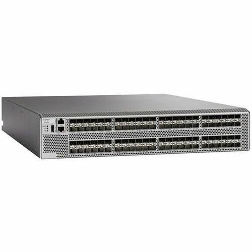 Cisco MDS 9396S 16G Switch; 48 enabled ports, 48x16G SW SFP