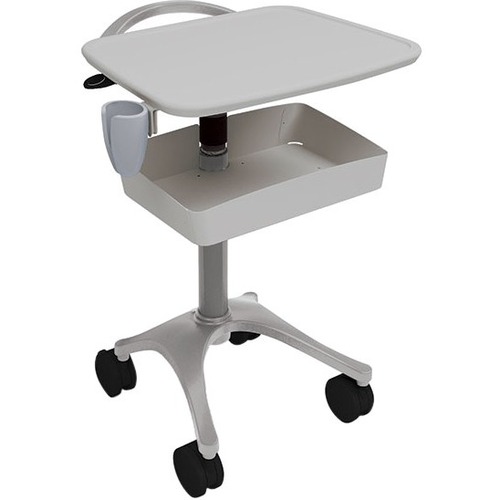 Anthro Zido Ultrasound Cart Package - 135 lb Capacity - 4 Casters - 4inCaster Size - Medi