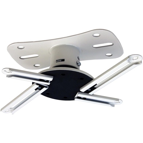 Kanto P101W Ceiling Mount for Projector - White - 22 lb Load Capacity - Steel - 1