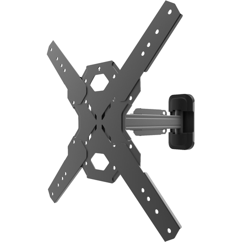Kanto PS200 Wall Mount for TV - Black - 1 Display(s) Supported - 60" Screen Support - 88 lb Load Capacity - 400 x 400, 200 x 200, 100 x 100, 300 x 300 - Steel - 1