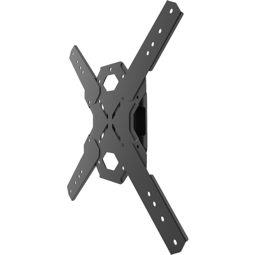 Kanto PS100 Wall Mount for TV - Black - 1 Display(s) Supported - 60" Screen Support - 88 lb Load Capacity - 400 x 400, 200 x 200, 100 x 100, 300 x 300 - 1 - Steel