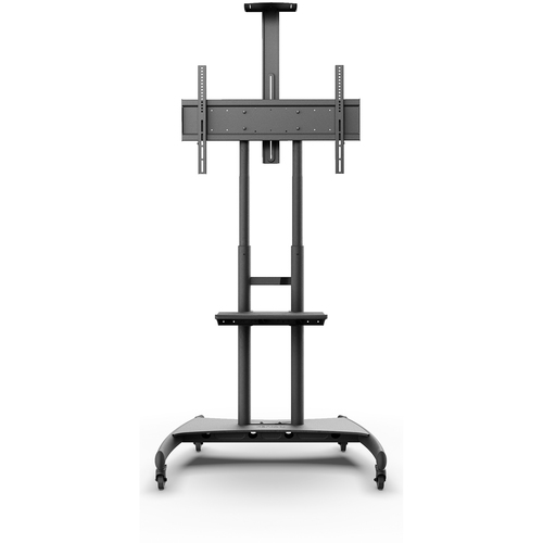 Kanto MTM82PL Mobile TV Mount - Kanto MTM82PL Height Adjustable Rolling TV Cart with Adjustable Shelf for 50" to 82" TVs up to 200 lb - Rolling AV Cart - VESA Support from 200x200 to 800x500 - Height adjustable AV Cart - Integrated Cable Management - Webc