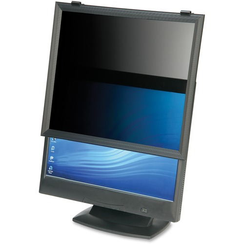 SKILCRAFT LCD Monitor Framed Privacy Filter Black - For 20" Widescreen Monitor - Damage Resistant - 1 Pack