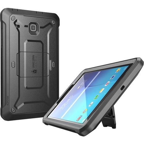 i-Blason Unicorn Beetle PRO Tablet Case - For Tablet - Black - Impact Resistant, Damage Resistant, Shock Resistant, Drop Resistant, Nick Resistant, Scratch Resistant - Polycarbonate, Thermoplastic Polyurethane (TPU)